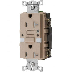 Hubbell Wiring Device-Kellems - GFCI Receptacles Grade: Commercial Color: Almond - Strong Tooling