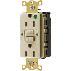 Hubbell Wiring Device-Kellems - GFCI Receptacles Grade: Hospital Color: Ivory - Strong Tooling