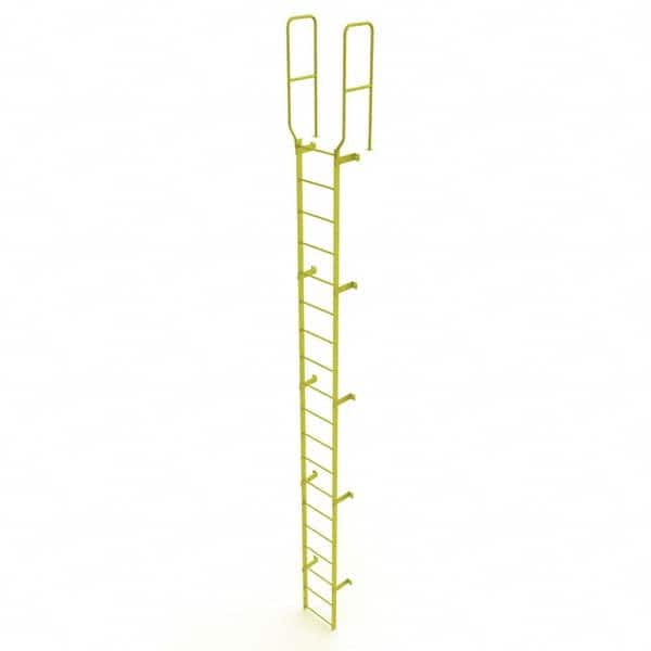 TRI-ARC - Rolling & Wall Mounted Ladders & Platforms Type: Fixed Ladder Style: Safety Cage - Strong Tooling