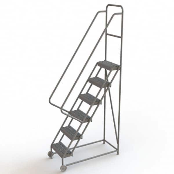 TRI-ARC - Rolling & Wall Mounted Ladders & Platforms Type: TiltNRoll Rolling Ladder Style: Tilt & Roll Safety Ladder - Strong Tooling