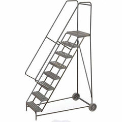 TRI-ARC - Rolling & Wall Mounted Ladders & Platforms Type: Rolling Warehouse Ladder Style: Rolling Safety Ladder - Strong Tooling