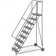 TRI-ARC - Rolling & Wall Mounted Ladders & Platforms Type: Rolling Warehouse Ladder Style: Rolling Safety Ladder - Strong Tooling