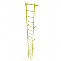 TRI-ARC - Rolling & Wall Mounted Ladders & Platforms Type: Fixed Ladder Style: Safety Cage - Strong Tooling