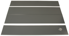 36 x 18 x 85'' - Steel Panel Kit for UltraCap Shelving Starter Unit (Gray) - Strong Tooling
