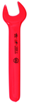 Insulated Open End Wrench 17mm x 162mm OAL; angled 15° - Strong Tooling