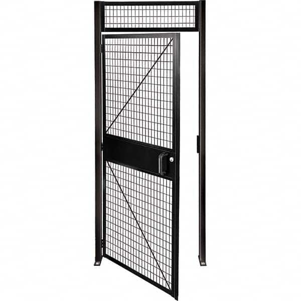 Folding Guard - Temporary Structure Doors Type: Hinged Door Width (Feet): 4 - Strong Tooling