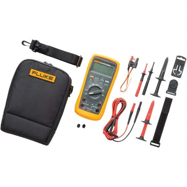 Fluke - Multimeters Multimeter Type: Digital; Digital Clamp Measures: Voltage; Resistance; Frequency; Capacitance; Diode Test; Continuity; Temperature - Strong Tooling