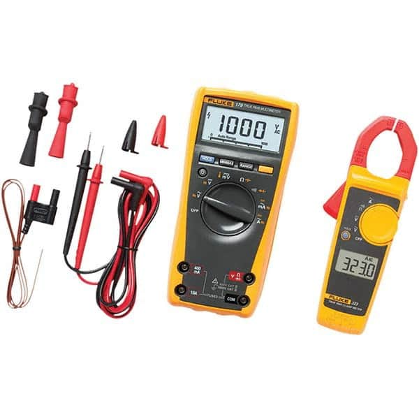 Fluke - Multimeters Multimeter Type: Digital; Digital Clamp Measures: Capacitance; Current; Frequency; Resistance; Temperature; Voltage - Strong Tooling