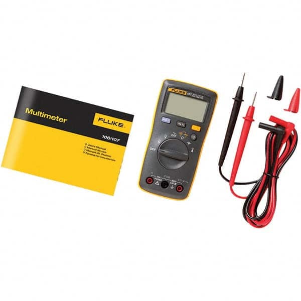 Fluke - Multimeters Multimeter Type: Digital Measures: Capacitance; Diode Test; Resistance; Voltage - Strong Tooling