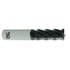 3/4" Dia. - 4" OAL - TIAlN CBD - .19 CR- Roughing End Mill - 4 FL - Strong Tooling