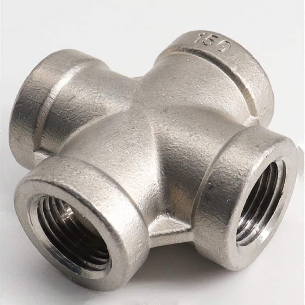 Pipe Fitting: 1/2″ Fitting, 316 Stainless Steel 150 psi