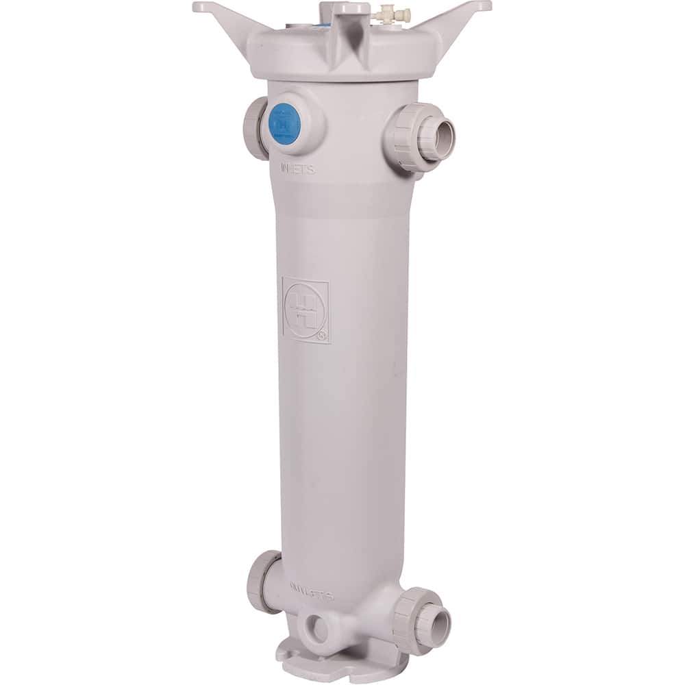 Hayward - Bag Filter Housings; Bag Size (#): 2 ; Length (Decimal Inch): 32.0000 ; Pipe Size: 4 (Inch); End Connections: Socket ; Maximum Flow Rate (GPM): 150 ; Maximum Working Pressure (psi): 150.000 - Exact Industrial Supply