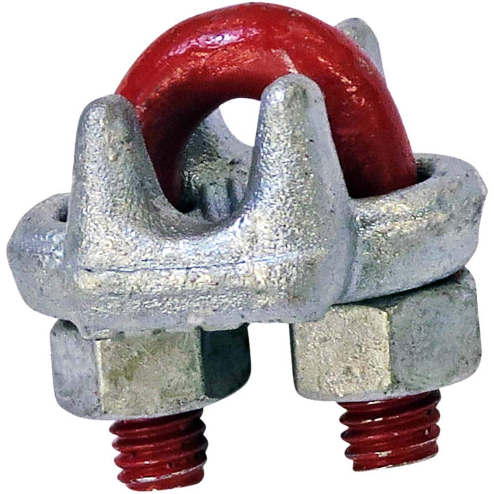 Crosby - Wire Rope Hardware & Accessories; Type: Fist Grip Clip ; For Rope Diameter: 1/8 (Inch); Type: Fist Grip Clip - Exact Industrial Supply