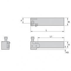 308148 .126 LH SUPPORT BLADE - Strong Tooling