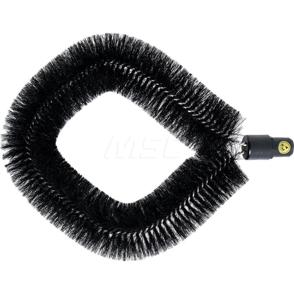 Internal Tube Brushes & Scrapers; Type: Anti Static Tube Brush; Diameter (Inch): 1-31/32; Brush/Scraper Length: 22-53/64; Overall Length (Inch): 23-13/16; Connection Type: European Threaded