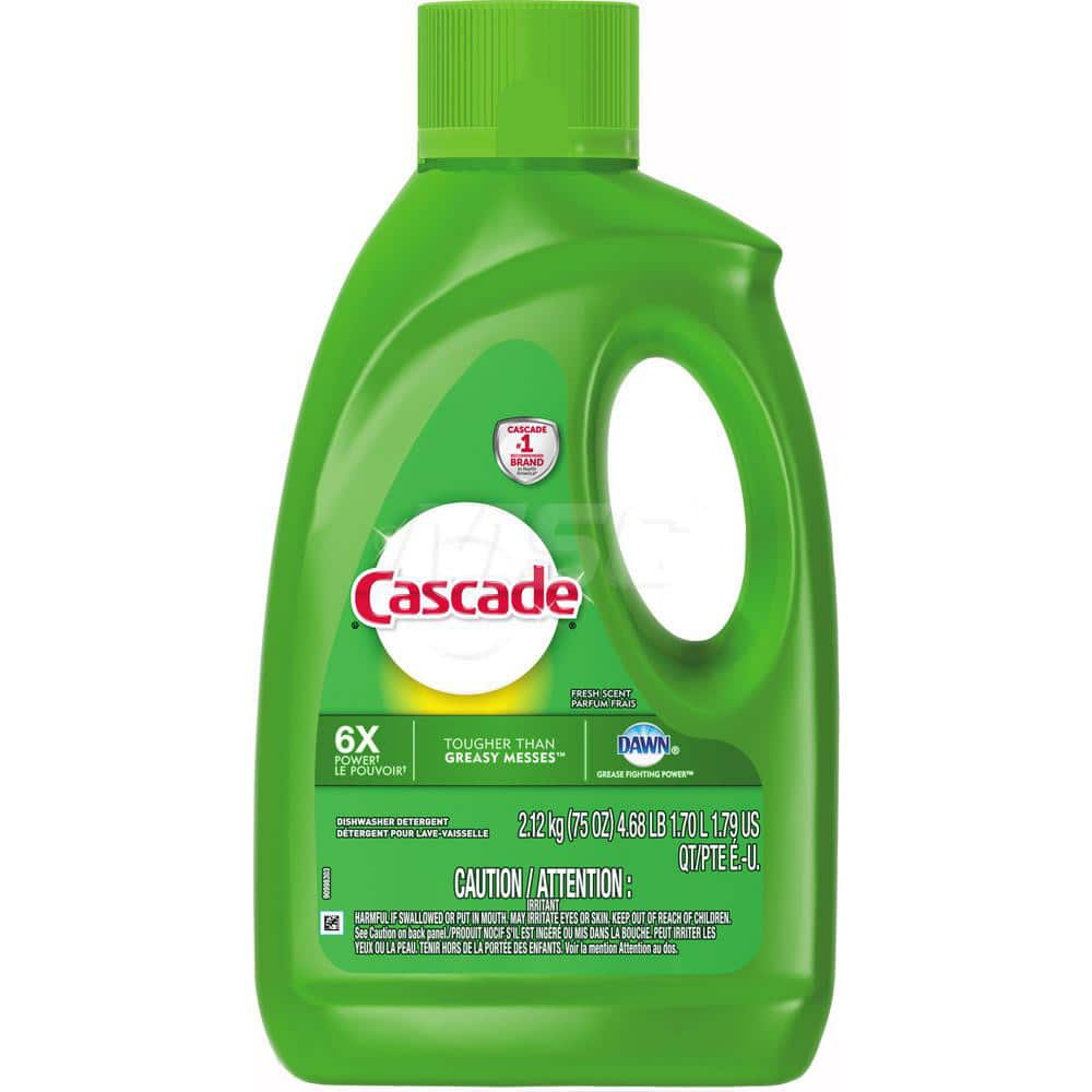 Dish Detergent; Form: Gel; Container Type: Bottle; Container Size (oz.): 75.00; Scent: Fresh; For Use With: Gel