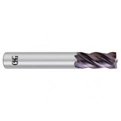 1/2 x 1/2 x 1 x 3 4Fl  Square Carbide End Mill - EXO - Strong Tooling