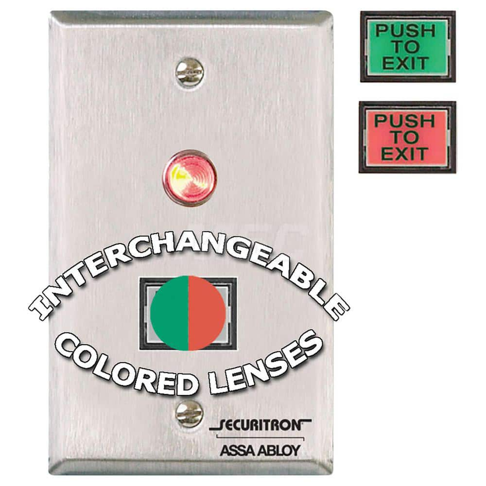 Pushbutton Switches; Switch Type: Push Button; Pushbutton Type: Extended; Pushbutton Shape: Square; Pushbutton Color: Red; Green; Operator Illumination: Illuminated; Operation Type: Momentary (MO); Amperage (mA): 3; Voltage: 12-24; Contact Form: DPDT; DPS