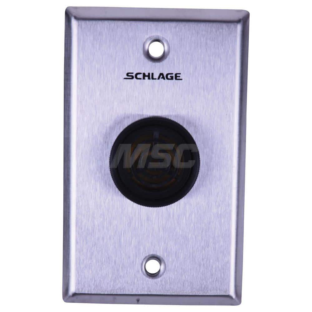 Electromagnet Lock Accessories; Type: Audible Horn Remote Monitor Station; For Use With: Access Control Devices; Material: Stainless Steel; Material: Stainless Steel; For Use With: Access Control Devices; Type: Audible Horn Remote Monitor Station; Accesso