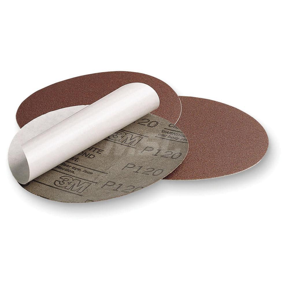 5″ Dia, 220 Grit, Aluminum Oxide