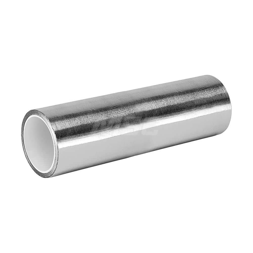 Duct Tape: 6″ Wide, 4 mil Thick, Aluminum Foil Acrylic Adhesive, 16 lb/in Tensile Strength