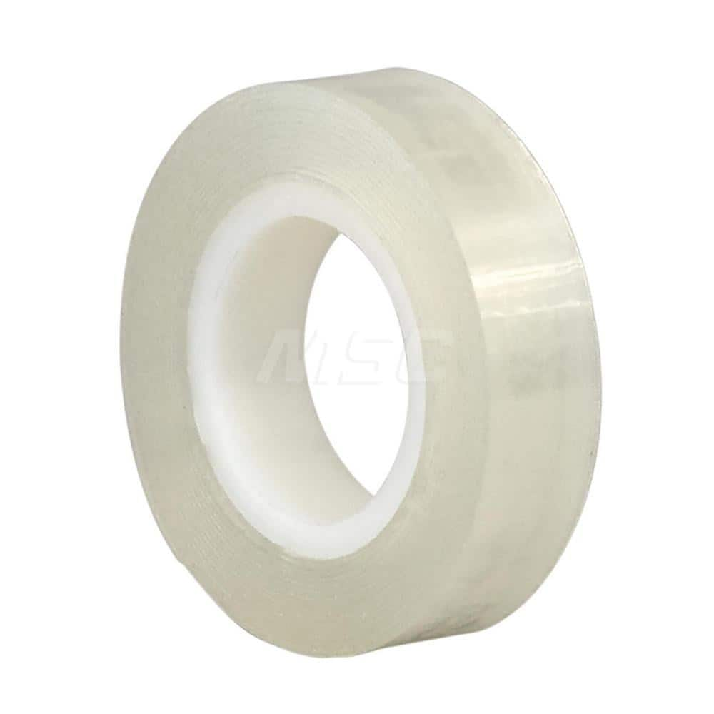 Transparent Double-Sided Foam Tape: 1″ Wide, 36 yd Long, 20 mil Thick, Acrylic Adhesive