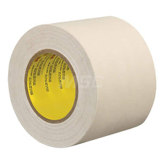 Duct Tape: 4″ Wide, 10.5 mil Thick, Cotton Cloth Natural Rubber Adhesive, 36 lb/in Tensile Strength