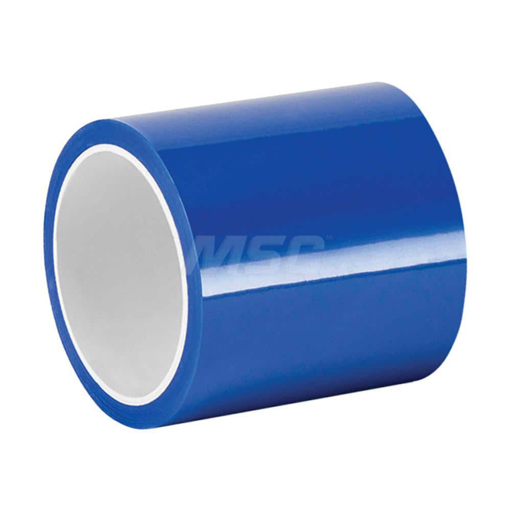 Polyester Film Tape: 2″ Wide, 10 yd Long, 2.4 mil Thick 26 Lb/In Tensile Strength, Silicone Adhesive, 400 ° F