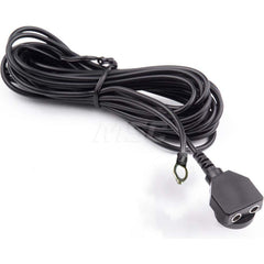 Grounding Cords; Anti-Static Equipment Compatibility: Anti-Static Floor or Table Mat; Cord Type: Wire Grounding Cord; Resistor: Yes; Color: Black; Cord Length: 15