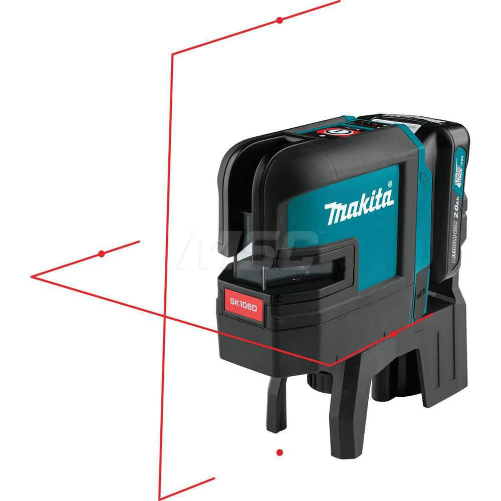 Laser & Ultrasonic Distance Finders; Minimum Distance: 82; Maximum Distance (Meters): 262; Maximum Distance (Feet): 262; Maximum Distance: 262; Distance Meter Functions: Align; 4-Point Crossbeam; Plumb; Level; Square; Accuracy: +/- 1/8″; Minimum Distance