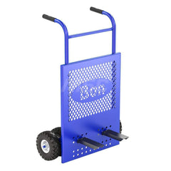 Wheelbarrows; Volume Capacity: 0.0; Load Capacity: 300; Wheel Type: Flat-Free Wheel; Wheel Material: Rubber; Tray Material: Steel; Wheel Diameter (Inch): 10; Handle Material: Steel; Color: Blue; Capacity (Lb.): 0.0; Color: Blue; Wheel Diameter: 10