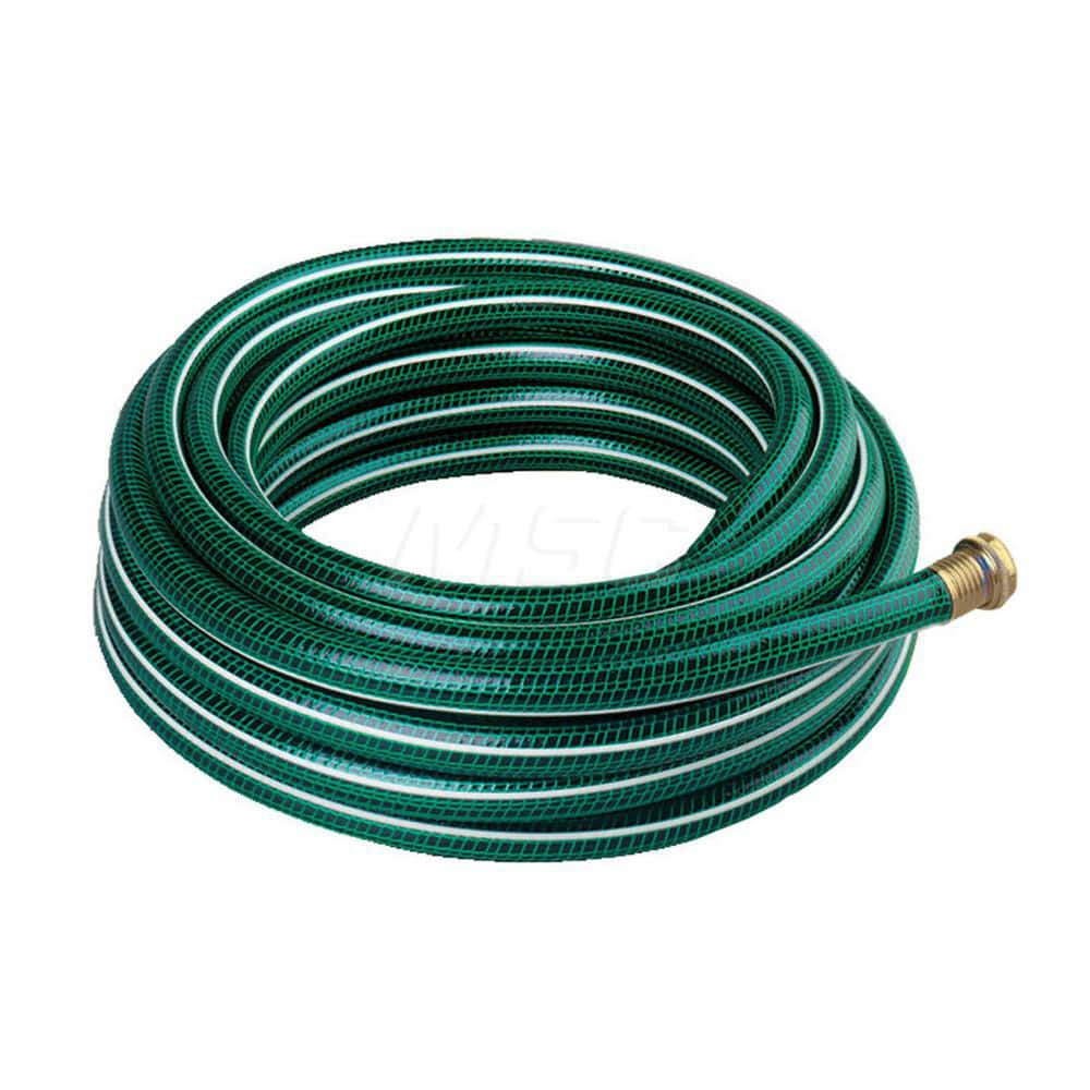 Water & Garden Hose; Hose Type: Garden; Hose Diameter (Inch): 5/8; Material: Vinyl; Thread Size: 3/4; Thread Type: FPT; Color: Green; Overall Length (Feet): 50