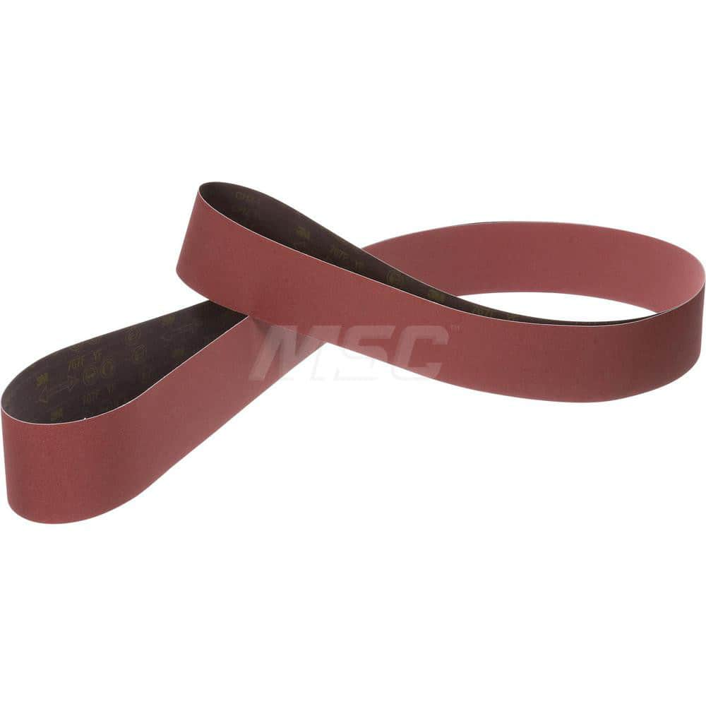 Abrasive Belt: 4″ Width, 132″ OAL, 36+ Grit, Ceramic Coated