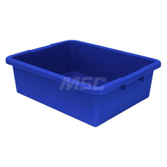 Cans, Pails & Tubs; Product Type: Tub; Volume Capacity Range: 0 - 11.3 gal; Body Material: Polypropylene; Volume Capacity: 11.3; Opening Type: Open Head; Color: Blue; Product Type: Tub; Material: Polypropylene; Volume Capacity (Gal.): 11.3; Color: Blue