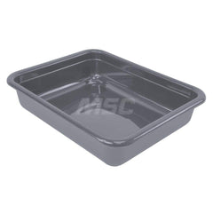 Cans, Pails & Tubs; Product Type: Tub; Volume Capacity Range: 0 - 8.1 gal; Body Material: Polypropylene; Volume Capacity: 8.1; Opening Type: Open Head; Color: Gray; Product Type: Tub; Material: Polypropylene; Volume Capacity (Gal.): 8.1; Color: Gray