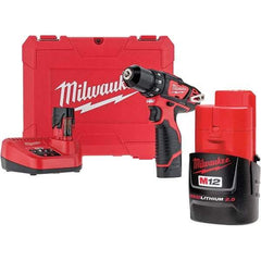 Milwaukee Tool - Cordless Drills Battery Voltage: 12 Battery Chemistry: Lithium-Ion - Strong Tooling