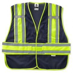 8240HL-NC XL/2XL NAVY 2-TONE VEST - Strong Tooling