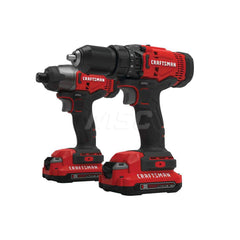 Cordless Tool Combination Kit: 20V CMCD700 Drill/Driver,  CMCF800 Impact Driver,  (2) V20 20V MAX Lithium Ion Battery,  V20 20V MAX Lithium Ion Charger,  Storage Bag,  PH 2 Bit,  Double Sided Bit,  Tool Bag