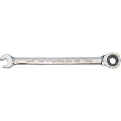 Combination Wrench: Steel, Polished Chrome-Plated