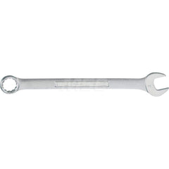 Combination Wrench: Steel, Polished Chrome-Plated