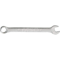 Combination Wrench: Steel, Polished Chrome-Plated