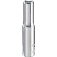 Hand Socket: 3/8″ Drive, 7/16″ Socket, 12-Point Chrome-Plated & Polished