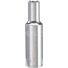 Hand Socket: 3/8″ Drive, 7 mm Socket, 6-Point Chrome-Plated & Polished