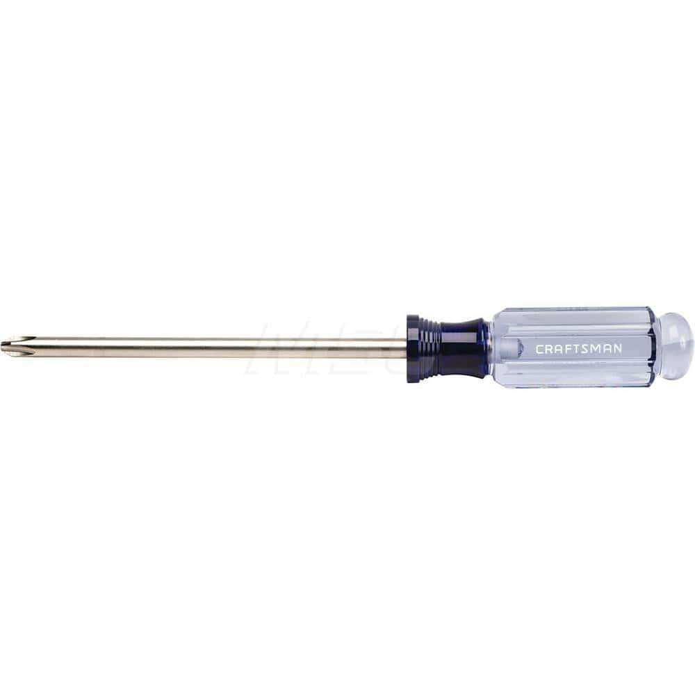 Phillips Screwdrivers; Tool Type: Screwdriver; Handle Style/Material: Acetate; Phillips Point Size: #3; Blade Length (Inch): 6; Overall Length Range: 4″ - 6.9″; Overall Length (Inch): 4-1/2; Overall Length (Inch): 4-1/2; Tip Type: Phillips ™