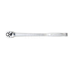 Ratchet: 1/2″ Drive, Round Head 72 Gear Teeth, Polished Chrome Finish