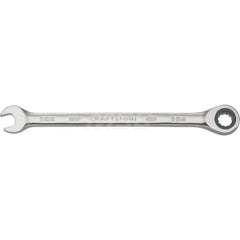 Combination Wrench: Steel, Polished Chrome-Plated