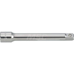 Socket Extensions; Tool Type: Extension Bar; Drive Size: 1/2 in; Finish: Polished Chrome; Overall Length (Inch): 6; Overall Length (Decimal Inch): 6.0000