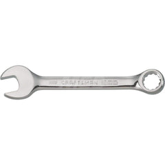 Combination Wrench: Steel, Polished Chrome-Plated