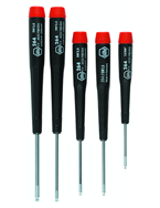 5 Piece - Ergo Handle Screwdriver Set - Includes: TX-10; TX-15; TX-20; TX-25; TX-30; 8" Long - Strong Tooling