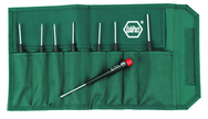 8 Piece - T3; T4; T5; T6; T7; T8 x 40mm; T9; T10 x 50mm - Precision Torx Screwdriver Set in Pouch - Strong Tooling